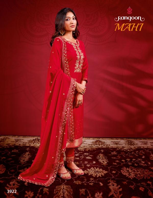 Rangoon Mahi Jacquard Designer Readymade Suit